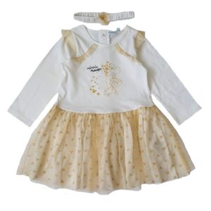Minnie Mouse Dress With Headband Disney Minnie Mouse Dress Age 1-3 Years
