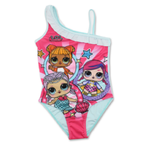 LOL Swim Suit Girls LOL Swimming Costume Age 6-12 Years Blue