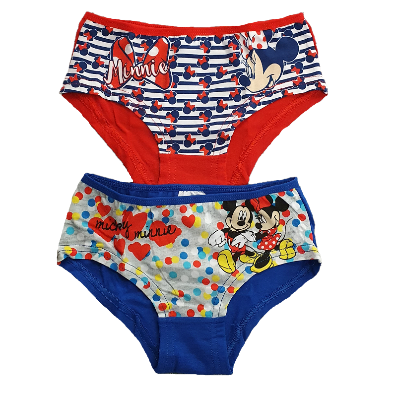 Minnie Mouse Briefs Girls Disney Minnie Mouse Shorties Underwear Brief ...