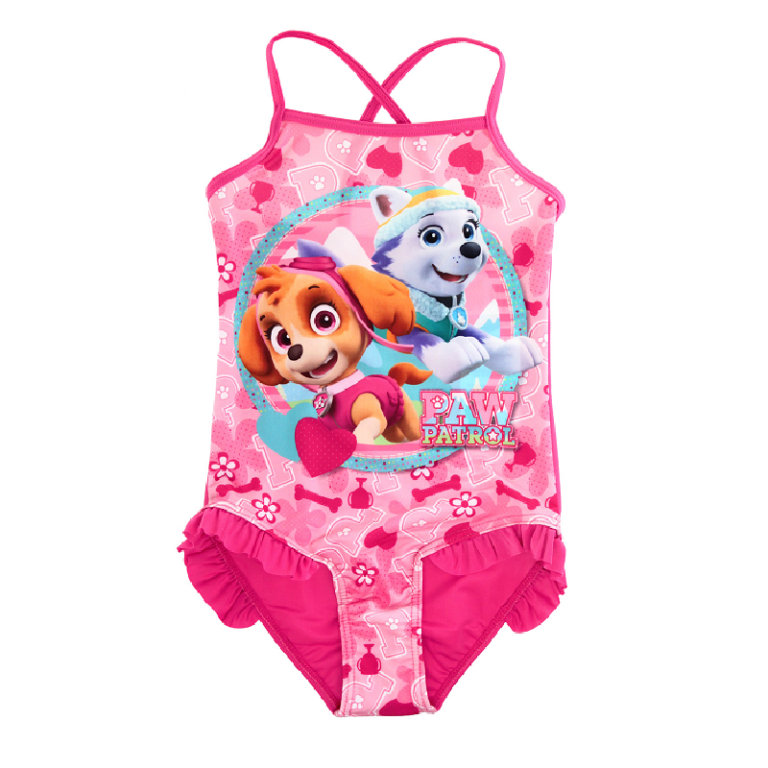 Paw Patrol Swim Suit Girls Paw Patrol Swimming Costume Age 36 Years