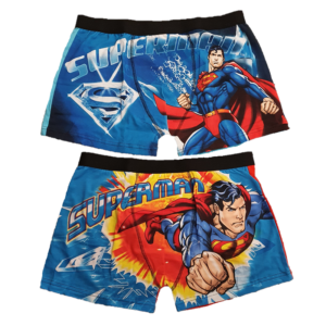 Superman Trunks Men's DC Superman Trunk Underwear Official Licence 2 In A Pack Size S-L