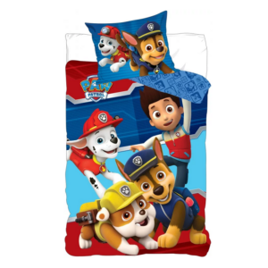 Paw Patrol Duvet Cover & Pillow Case Set Kids Paw Patrol 100% Cotton Set 140 x 200 cm