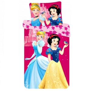 Princess Duvet Cover & Pillow Case Disney Princess Duvet Cot Set 90 x 140cm 100% Cotton