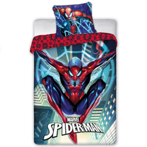 Spiderman Duvet Cover & Pillow Case Set 140 x 200 cm Spiderman Duvet Set 100% Cotton