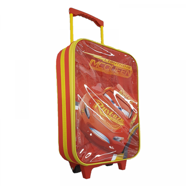 Cars Suitcase Disney Cars Trolley Bag Kids Cars Travel Bag Size 45 x