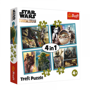 Star Wars 4 in 1 Jigsaw Puzzle