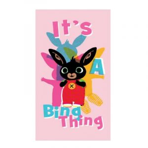Bing Towel Kids Bing Beach Towel Size 70 x 140 CM It's A Bing Thing
