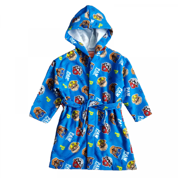 Paw Patrol Dressing Gown And Pyjama Set Paw Patrol Robes For Boys Boys PAW  Patrol Blue