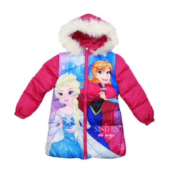 Frozen Jacket Girls Disney Frozen Winter Coat Age 410 Years Online
