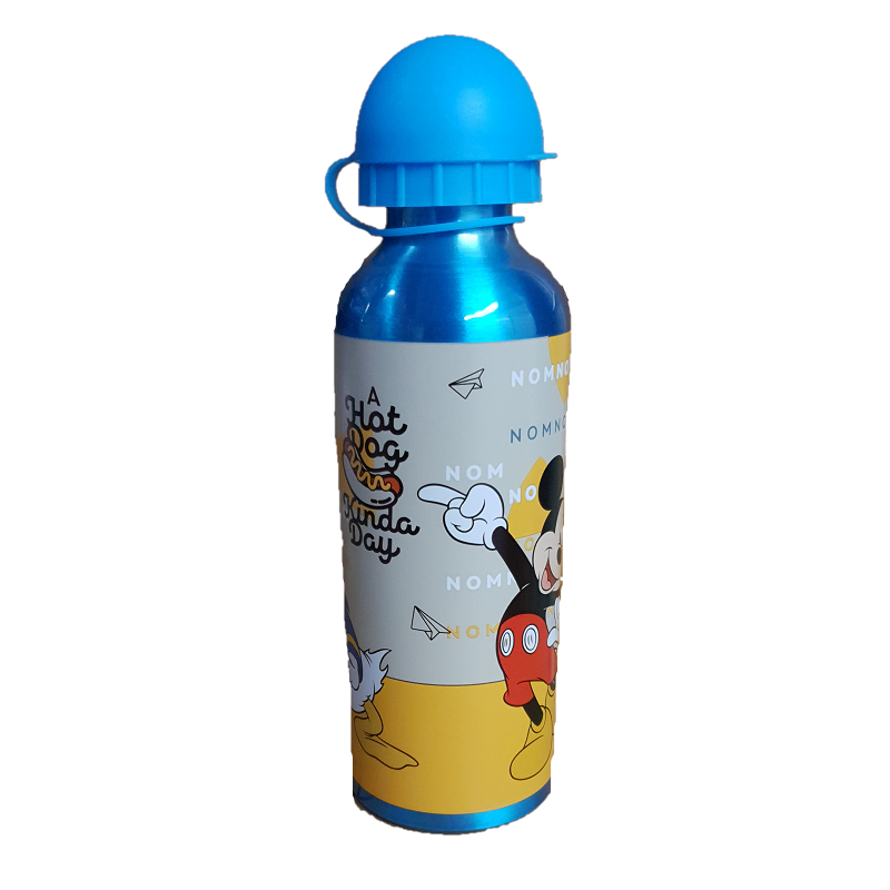 Kids Disney Characters Mickey Mouse and Minnie Mouse 500ml Flask Water  Bottle