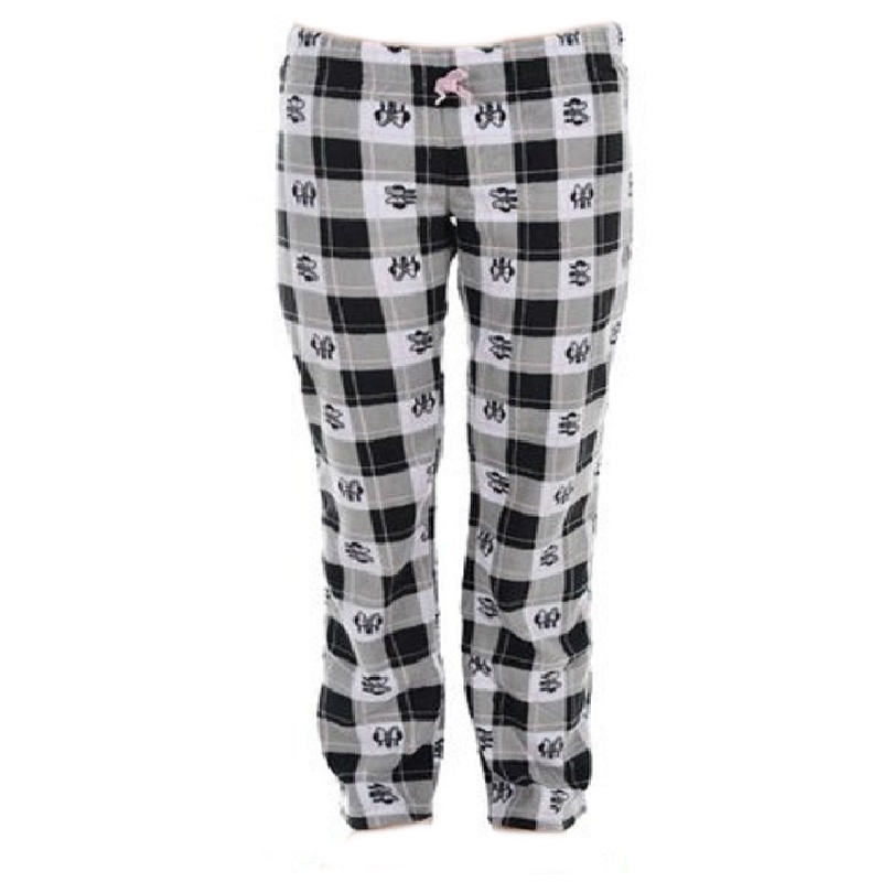 Minnie Mouse Lounge Pants Women's Disney Minnie Mouse Pyjamas Bottoms  Fleece Size S-XL - Online Character Shop