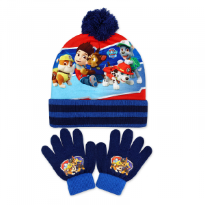 Paw Patrol Hat & Gloves Set Kids Paw Patrol Winter Hat Set Age 3-6 Years