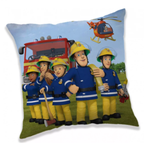 Fireman Sam Cushion Kids Fireman Sam Pillow Cushion Size 40 x 40 cm