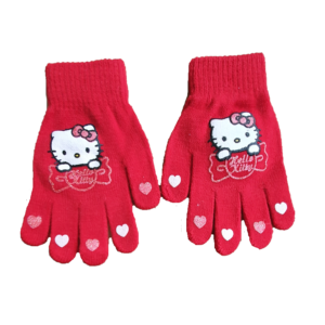 Hello Kitty Winter Gloves Girls Hello Kitty Gloves Age 3-8 Years