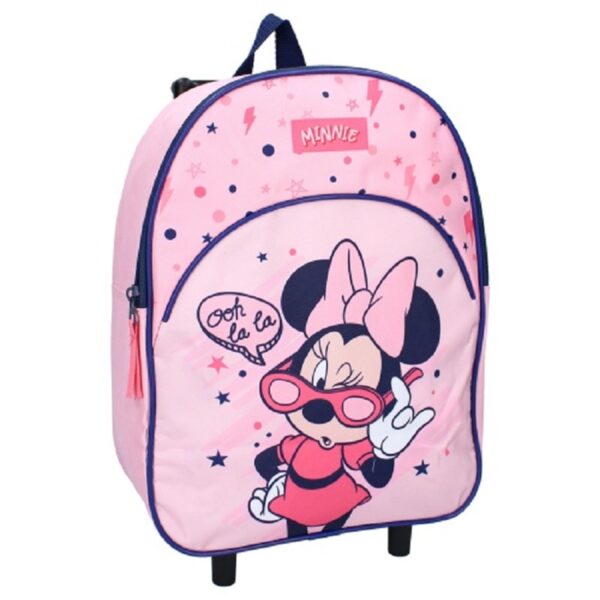 Minnie Mouse Trolley Backpack Girls Disney Minnie Mouse Travel Bag
