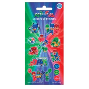 PJ Masks Stickers PJ Masks Party 6 Sheets Stickers