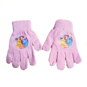 Princess Gloves Girls Disney Princess Winter Gloves Age 3-8 Years