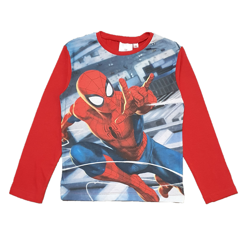 Spiderman Boys Long Sleeves T Shirt 