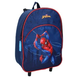 Spiderman Trolley Backpack Boys Spiderman Travel Bag Be Strong
