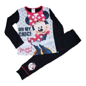 Minnie Mouse Pyjamas Girls Disney Minnie Mouse Sleepwear Age 5-12 Years