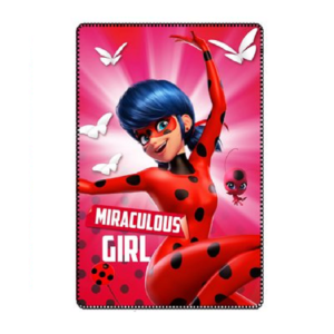 Miraculous Ladybug Blanket Kids Miraculous Ladybug Fleece Blanket Size 100 x 150 cm Red