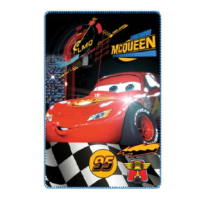 Cars Blanket Kids Disney Lightning McQueen Fleece Blanket Size 100 x 150 cm