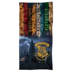 Harry Potter Towel Harry Potter Beach/Bath Towel 100% Cotton Hogwarts