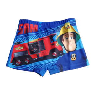 Fireman Sam Swim Trunk Boys Fireman Sam Swimming Shorts Age 3-8 Years