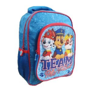 Paw Patrol Backpack Boys Paw Patrol Deluxe Bag Blue 30 x 24 x 10 cm