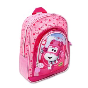Superwings Backpack Girls Superwings School Bag Pink