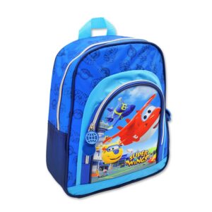 Superwings Backpack Boys Superwings School Bag Blue