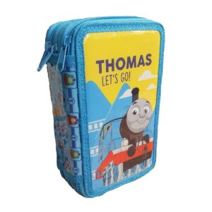 Thomas Pencil Case Kids Thomas & Friends Filled Pencil Case 3 Layers Stationary Set