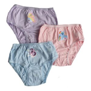 My Little Pony Briefs Girls MLP 3 In A Pack Briefs Underwear Age 2-5 Years