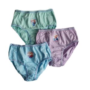 Frozen Briefs Girls Disney Frozen 3 In A Pack Briefs Underwear Age 3-8 Years