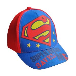 Superman Baseball Cap Kids Superman Cap Age 1-5 Years