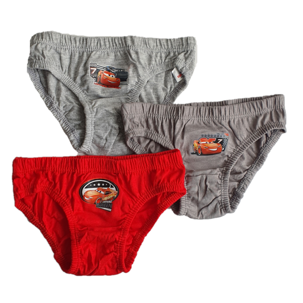 Cars Briefs Boys Disney Cars Lightning McQueen 3 In A Pack Briefs