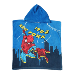 Spiderman Poncho Boys Spiderman Poncho New York Beach Towel 100% Cotton