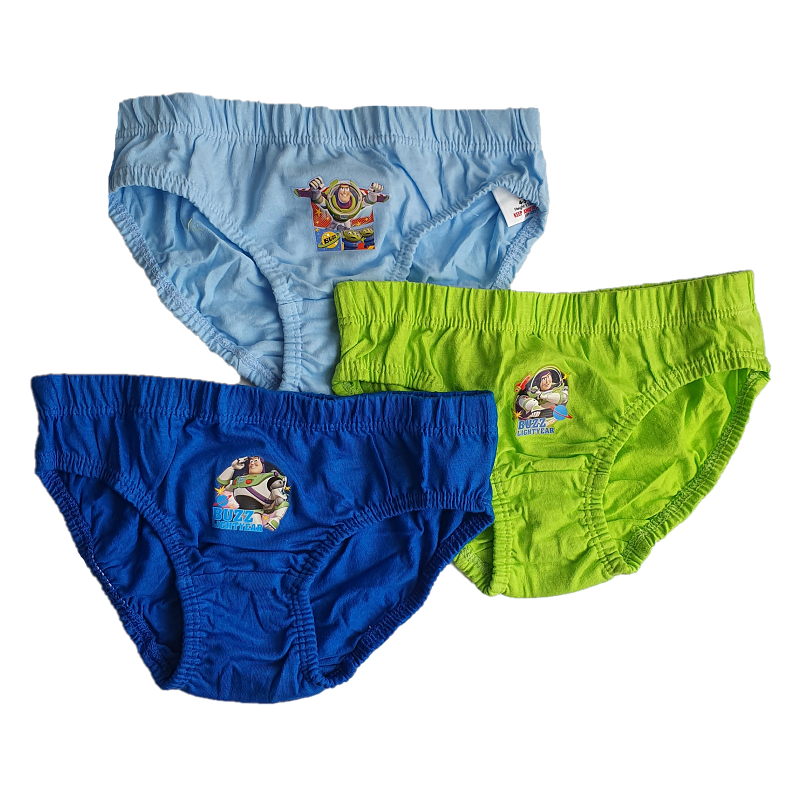 Size 2 - 3 boys underpants - Paw Patrol, Buzz Lightyear, Pepper