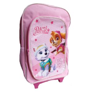 Paw Patrol Trolley Backpack Girls Paw Patrol Travel Trolley Bag Pink
