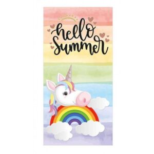Unicorn Towel Girls Unicorn Beach Towel Size 70 x 140 CM