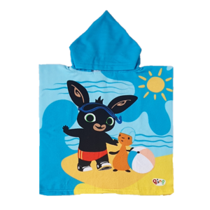 Bing Poncho Kids Bing Poncho Towel With Hood Size 50 x 100 cm