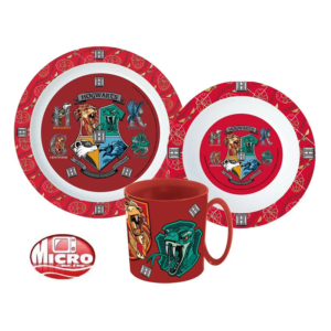 Harry Potter Dinner Set Kids Harry Potter 3 Piece Plate, Bowl & Mug Dinner Set