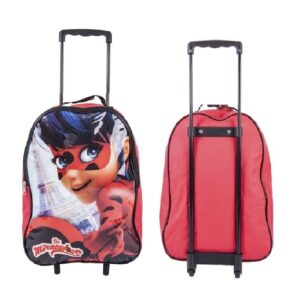 Miraculous Ladybug Trolley Girls Miraculous Ladybug Basic Travel Trolley Bag