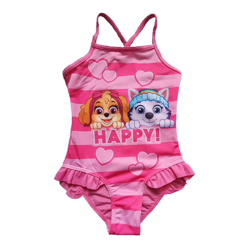 Hello Kitty Official Girls Swimsuit Age 3/8 Years 