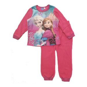 Frozen Pyjamas Girls Disney Frozen Fleece Pyjamas Age 3-8 Years Pink & Purple