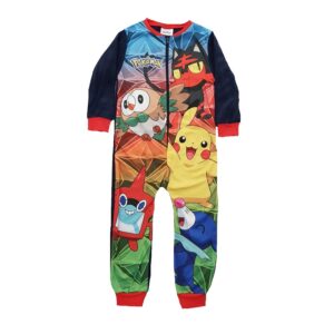Pokemon Onesie Boys Pokemon Nightwear Age 3-8 Years