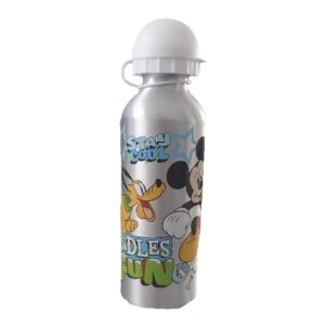 Mickey Mouse Water Bottle Kids Disney Mickey Mouse Aluminium Water Bottle 500ml