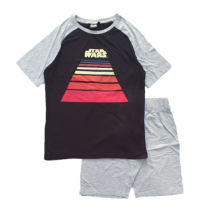 Star Wars Pyjamas Men's Star Wars Short Pyjamas Sleepwear Grey Size S-XL