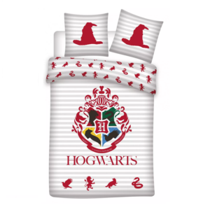 Harry Potter Duvet Cover & Pillow Set Hat Hogwarts Bedding Set 100% Cotton 140 x 200 cm