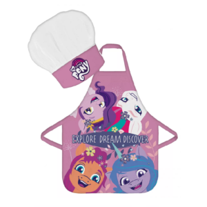 My Little Pony Apron & Chef Hat Set Girls My Little Pony Chef Set Age 3-8 Years Purple